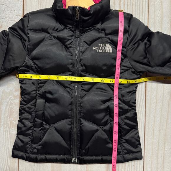 The North Face Girls XS Goose Down 550 Fill Puffer Jacket  Water-Repellent Black - Picture 5 of 8